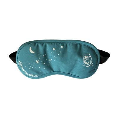 China High Quality Cotton Cotton Printed Eye Mask For Your Promotion Use for sale