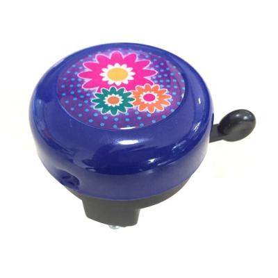 China Colorful Exterior Clear Iron Bicycle Bell Cute Accessory for sale