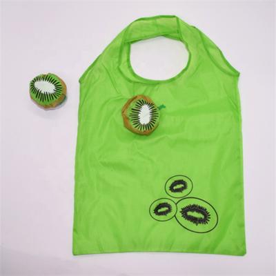 China Shopping Bag Kiwifruit Shape Folding Shopping Bag for sale