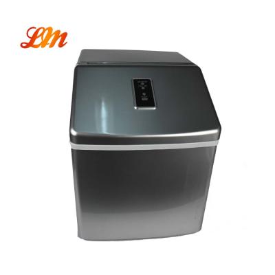 China 2018 New Style Silver Ice Circle: 6-12 Minutes Automatic Small Portable Ice Maker for sale