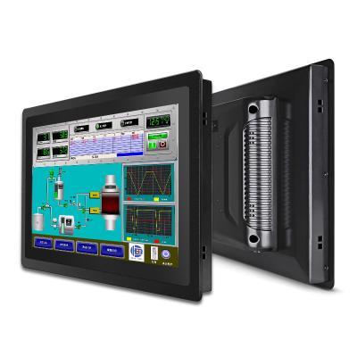 China Industrial Application 10/12/15.6/17/19/21 Inch IP65 Touch Screen Panel PC Waterproof Embedded Capacitive Industrial Monitor for sale