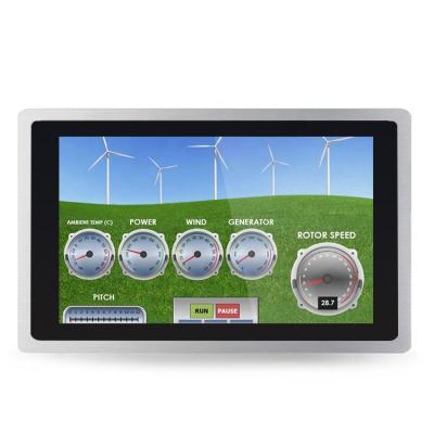 China 13.3inch IP65 High Temperature Rugged Industrial Monitor Touch Screen With BNC VGA DVI HMI 13.3 INCH And Many Other Size For Choice for sale