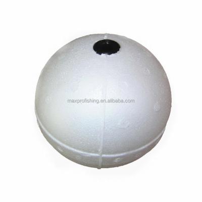 China 6inch Fishing Crab Trap Env Beacon Styrofoam White Crab Float for sale