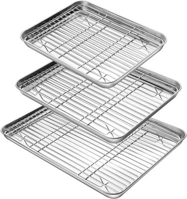 China Lanejoy Sustainable OEM Customized Commercial Cooling Tool Kit Stainless Steel Baking Racks For Baking Hot Dog Cake for sale