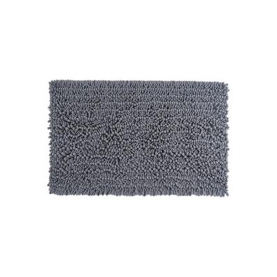 China Custom Made Sustainable Luxury Comfy Baby Bathroom Soft Chenille Absorbent Quick Dry Bath Mats for sale