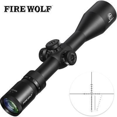 China 4.5-27X50 Tactical Rifle Scope Optic Sight With Multi Fully Green Coated Optics For Archery Hunting FW7-HL065 for sale