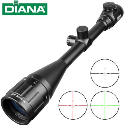 China Aluminum Alloy DIANA Tactical 8-32X50 Scopes Riflescopes Red Dot Green Compact Riflescopes Outdoor Hunting Scopes for sale