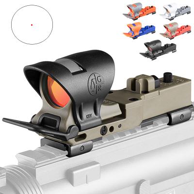 China Red Dot Sight 6 Optics Hunting Scope Free Verzending FW1-NHD129 Kleur Dot Scope Ex 182t Tactische Red Rail Reflex Seemore for sale