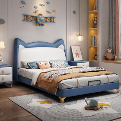 China Airland Girls Bookcase Headboard Boys Bed Frame Furniture Kids Single Bed Kids Beds for sale