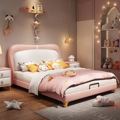 China (Other)Adjustable Large Airland Princess Bed For Kids Headboard Platform Bed Kids Beds Girls for sale