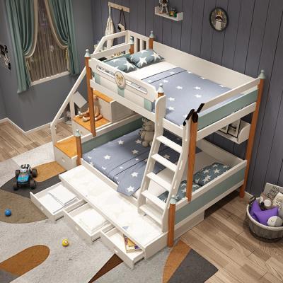 China Airland High Quality Multifunctional Bed Bed Children Bedroom Furniture Solid Wood Wooden Bunk Bed for sale