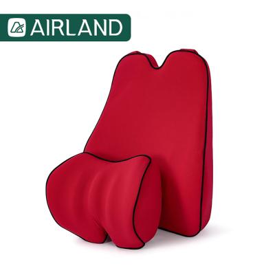 China Car Air Land Lumbar Backrest Pillow Core Headrest Neck Pillow Memory Seat Support Seat Support Memory Foam Lumbar Pillow for sale