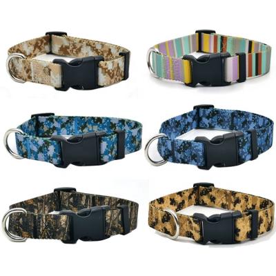 China Personalized Pet Supplies Personalized Nylon Dog Collar Dog Pet Adjusting Collar for sale