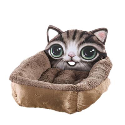 China CHENG YI Cartoon Kennel Pet Breathable Cat With Kennel Mat Plush Kennel Kennel Cat Dog Universal for sale