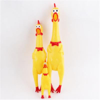 China CHENG YI Viable Cute Toy Small Chicken Chicken Dog Pet Screaming Screaming Screaming Toy for sale