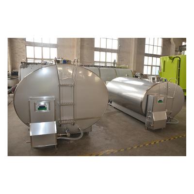 China food & Beverage Plant 2000 3000 4000 5000 Liter Dairy Farm Equipment Milk Cooling Cooling Tank Cow Sheep Cool Cooler Refrigerator Storage for sale