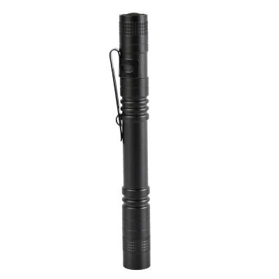 China Small Mini LED Emergency Flashlight Pocket Pen Light Battery Operated Cheap Handheld Tactical Torch for sale