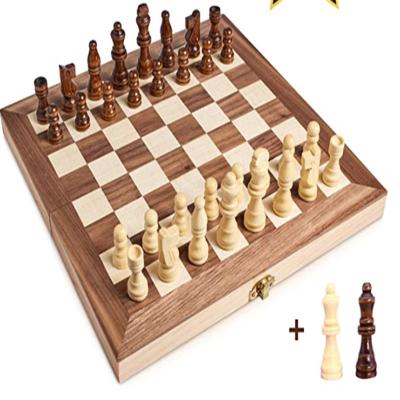 China Portable Wooden Travel Chess Board Game Sets for sale