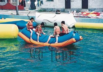 China pvc inflatable water toys, totter for water park for kids for sale