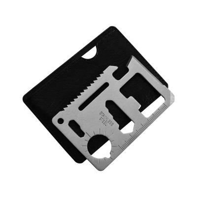 China Creative Multi-functional Multi-function Knife Card Multi-function Knife Card 11 Tool Card Mini Rescue Universal Knife L-3 for sale