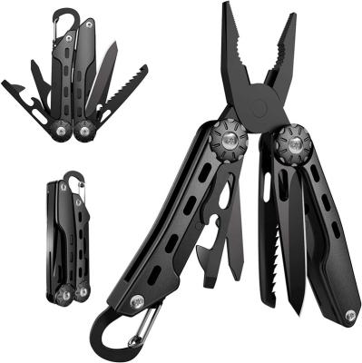 China Professional Multitool Stainless Steel Multitool EDC Pliers Unrated Pocket Knife With Cool Tool Gifts For Men Dad Husband for sale