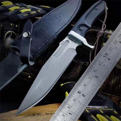 China Factory outlet 9Cr18 rambo steel Non-variable knife hot sale high hardness camping knife for fixed knife blade for sale