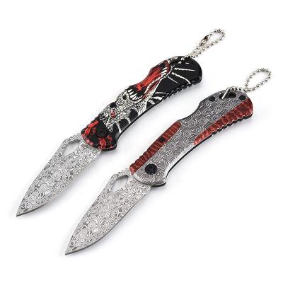 China Hot Selling Free Sample 3D Printing Non-variable Folding Knife Stainless Steel Tactical Knife For Outdoor Adventure Survival Knife for sale