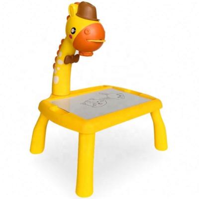 China 2021 Educational Toys Children Learning Board Drawing Table Graffiti Suction Projector 8*8.2*27cm for sale