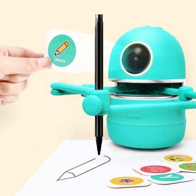 China New Educational Toy 2021 Kids Educational Toys Drawing Painting Learning Plastic Game Robot Other Drawng For for sale