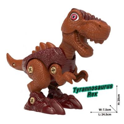 China Dinosaur 2021 from Diy Kit Educational Toys Animal Drill Toy Set Dinosaurs Take Apart 23.5*17*6 cm for sale