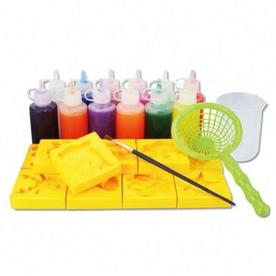 China DIY Play Diy Magical Water Elf Toys Play Equipment Glittered Mud Kit Summer Toy Science Christmas for sale