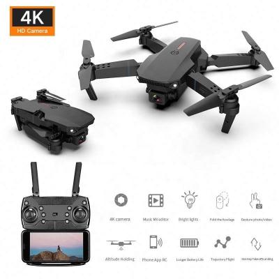 China Eco-friendly E88 Rc Material Remote Control Drone With Dual Camera And Gps Mini Hd 720P 4K for sale