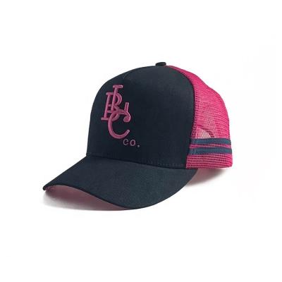 China COMMON Wholesale High Quality Classic Custom Design Australia Country 3D Embroidery Logo 5 Panel Gorras Mesh Trucker Caps Hats for sale