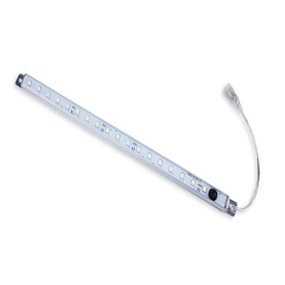 China LANDSCAPE Under Cabinet Lighting Built In Aluminum Switch Press 12V DC Housing Led Strip Light Bar 300mm 6000K Cool White 5000K for sale