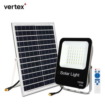 China Solar Garden LED Flood Light Outdoor Wall Mounted Solar Light 60w IP65 Professional Remote Control for sale