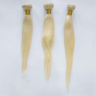 China Wholesale 613 Silky Straight Wave Cuticle Aligned Virgin Hair, Russian Blonde Virgin Hair Bundle, 40 Inch Blonde Brazilian Hair Extension for sale