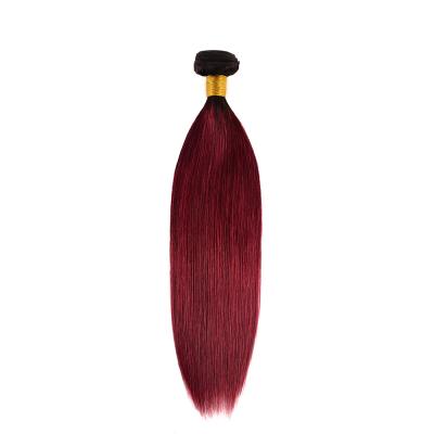 China Silky Straight Wave Extensions / Human Hair Extension 100 Bundles / Remy Weave for sale