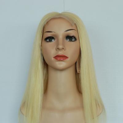 China Blonde Human Hair Lace Front Wig Hd Wave 613 Silky Straight Transparent Frontal,Lace Up 100% Virgin Hair Wig,Brazilian Lace Front Hair Wig Vendo for sale