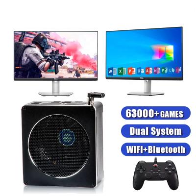 China Super Portable Video Game TV- Console PC BOX Emulator WIN10+Batocera With 63000+ HD Games For PS2 WII WIIU N64 PS3 DC PSP for sale