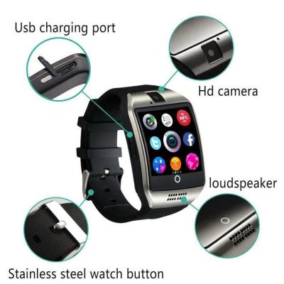 China 3G USA Android Smart Watch Q18 Anti-lost Smart Firmware Stock GPS Smart Watch with Camera for IOS Android Fitness Tracker Phone Watch gt08 for sale