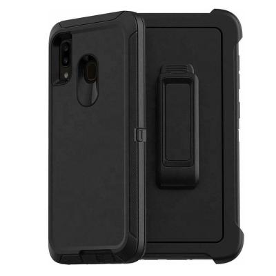 China With Clip A20/A30 Defender Case, Defender Case For Samsung Galaxy A20/A30 With Belt Clip for sale