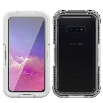 China Waterproof S10e Waterproof Case IP68 Certified Full Body Protective Girls Case Compatible For Samsung Galaxy S10e Waterproof Case for sale