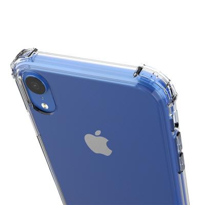 China Shockproof For iPhone XR Case, Transparent Clear Shockproof Protective Case With Flexible Soft TPU Bumper Thin Slim Case For iPhone XR for sale