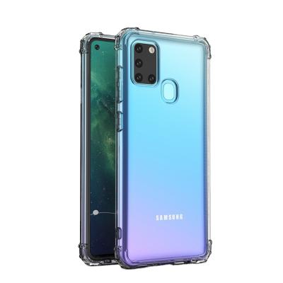 China Shockproof For Samsung Galaxy A21S Case, Galaxy A21s Clear Clear TPU Case Shockproof Case For Samsung A21s 6.5