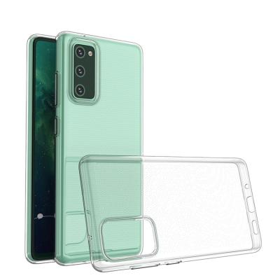 China Galaxy S20 Fe 5G Transparent Case,Factory Wholesale Clear Transparent Soft Flexible TPU Mobile Phone Cover For Samsung Galaxy S20 Fe 2020 for sale