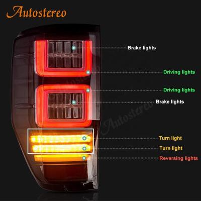 China GPS Car Tail Brake Light For FORD Ranger Rear Lamp High Quality Tail Lights LED Retrofit Assembly Turn Signal Auto Accessories for sale