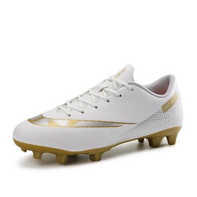 China Indoor Soccer Shoes 2021 Mens Soccer Shoes Kids TF/FG Soccer Boots Adult Cleats Grass Training Sports Shoes Sneakers Plus Size 32-47 for sale