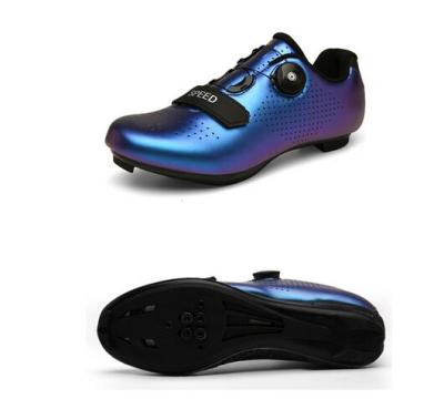 China Ultralight Rubber Self-Locking Cycling Shoes Professional MTB Cleat Shoes SPD Pedal Racing Road Bike Flat Shoes Bike Sneakers Unisex for sale