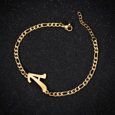 China 2020 CLASSIC Stainless Steel Fashion Initial Bracelet for sale