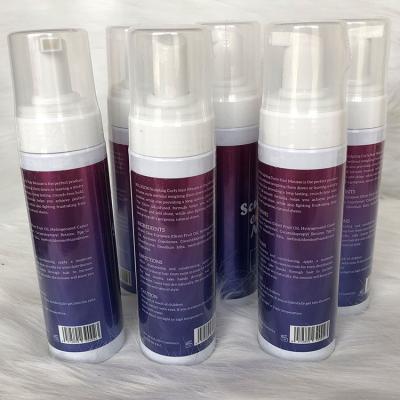 China Private Label Hair Mousse Coarse Mousse Hair Styling For Curly Hair for sale